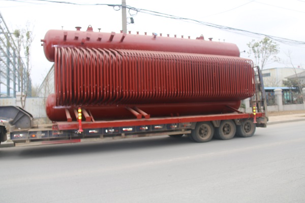 2台SZL系列生物质蒸汽锅炉用于乳制品出产