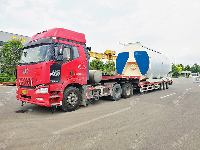 江苏商丘20吨WNS燃气锅炉项目