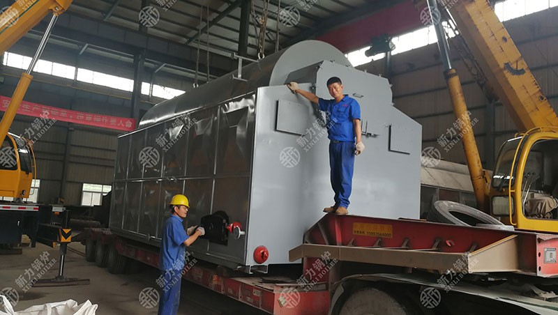 DZL生物质锅炉发货现场